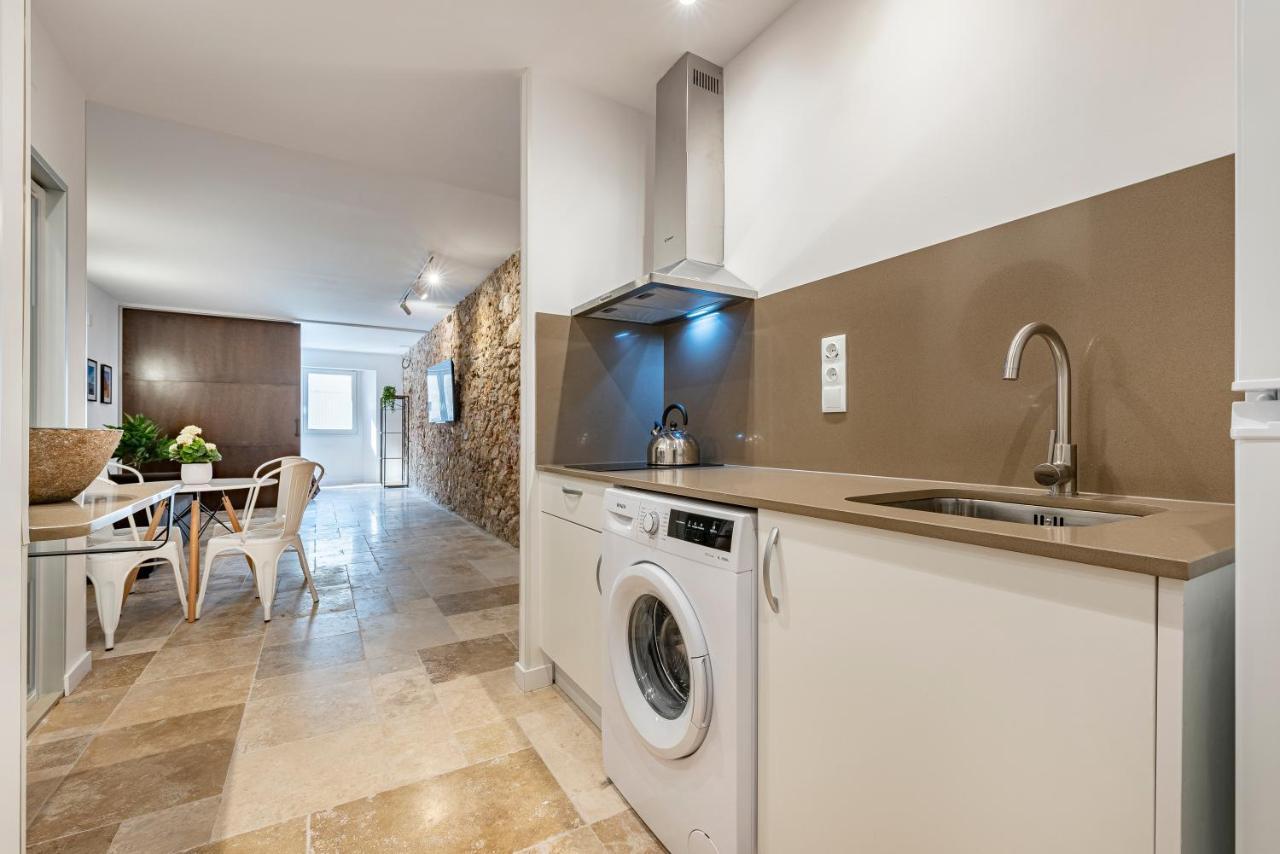 Stone Wall Apartment En Barri Port Maritim Tarragona Esterno foto