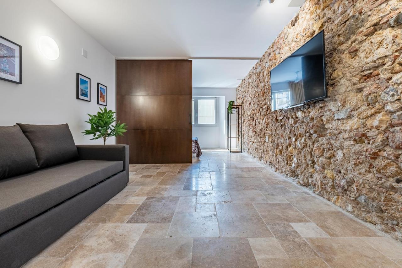 Stone Wall Apartment En Barri Port Maritim Tarragona Esterno foto